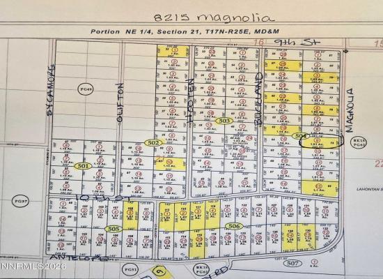 8215 Magnolia Street, 260000568, Silver Springs, Vacant Land / Lot,  for sale - J J Ballard,  Ballard Realty, Inc.